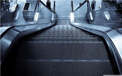 Escada rolante comercial interna de 35 graus